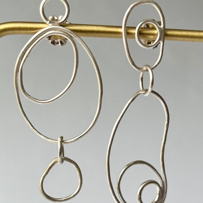Asymetrical Earrings - earrings