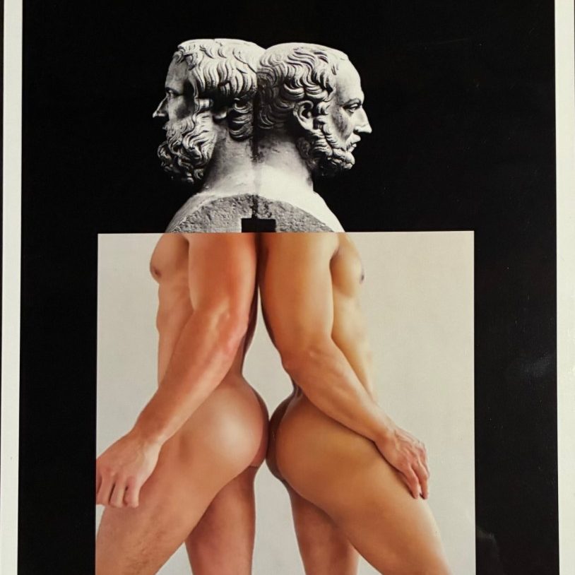 Back-To-Back Butts - print