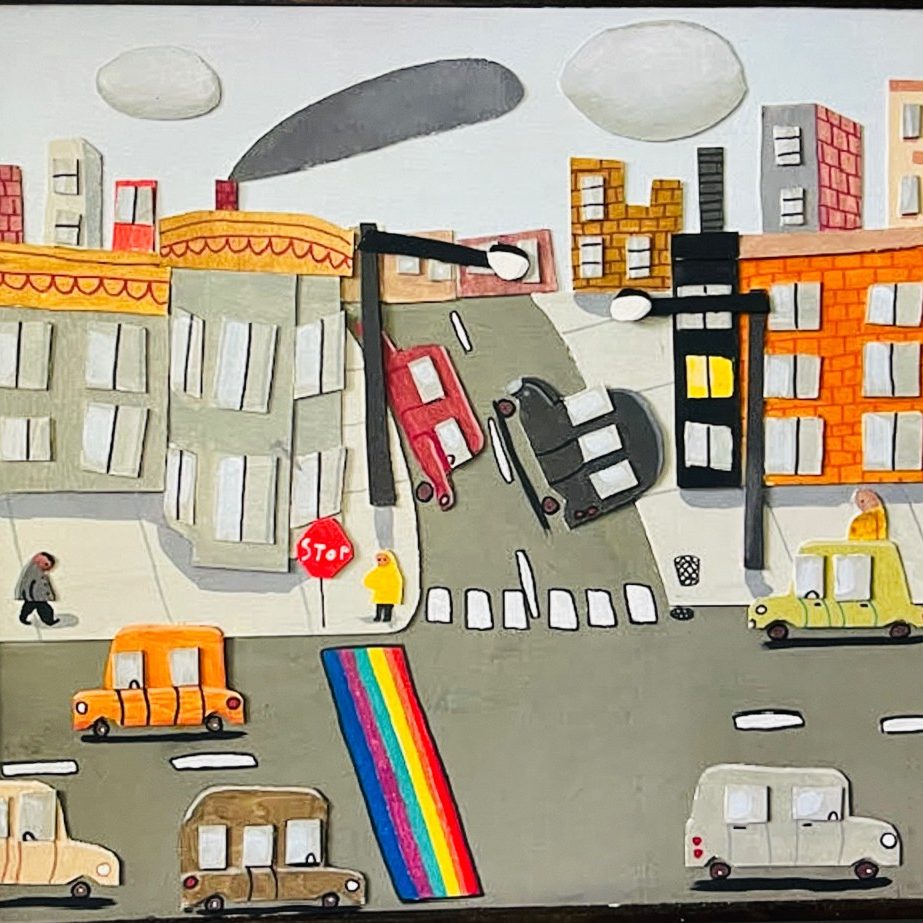 Boystown - collage