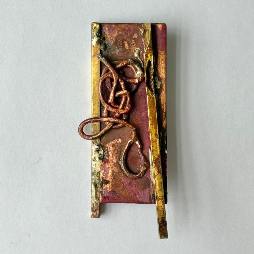 Brass/iCopper Lapel Pin/Brooch - lapel pin/brooch