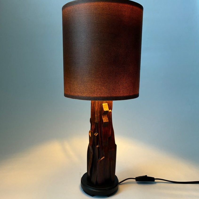Cherry colored lamp