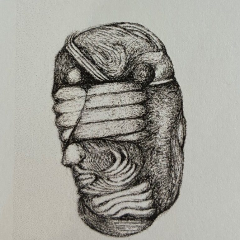 Face 6 - print