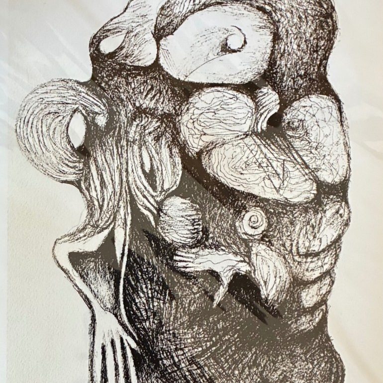 Face 7 - matted print