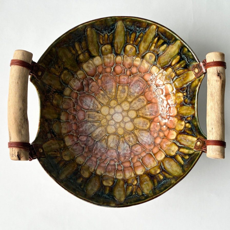 "Large branch handle bowl" - Susan Volk