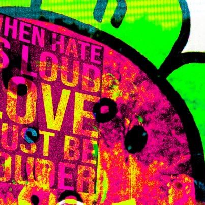 Loud Love - digital inkjet photograph