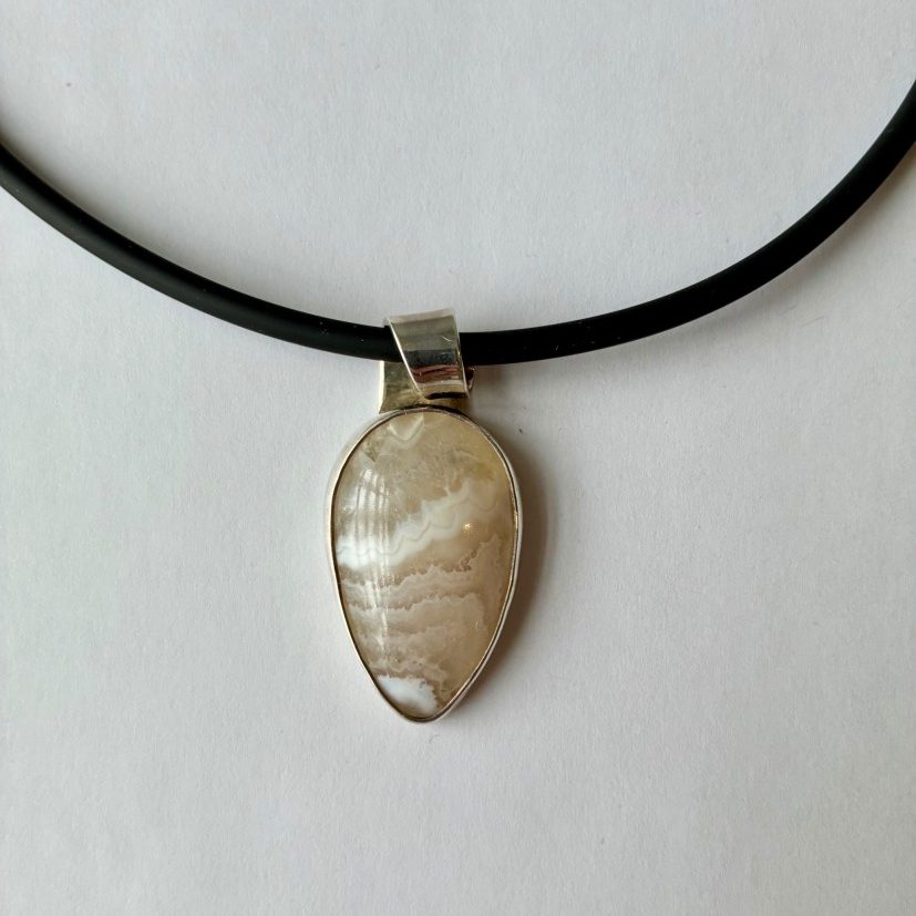 Quartz & Sterling Necklace - necklace