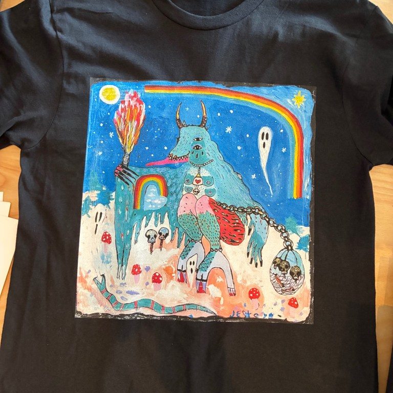 Rainbow Monster - t-shirt