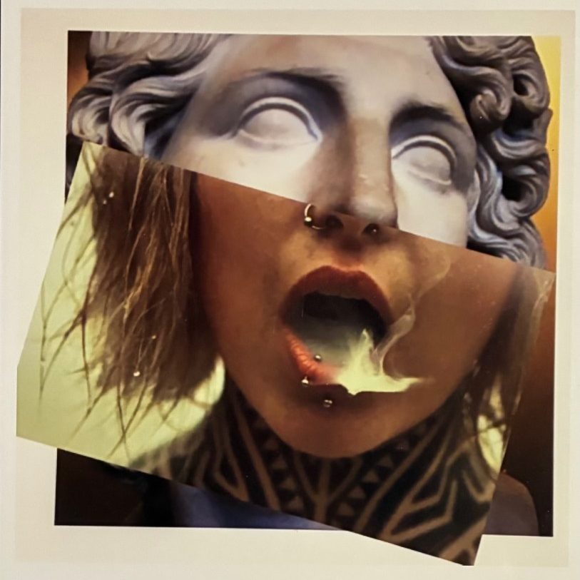 Smoking Girl - print