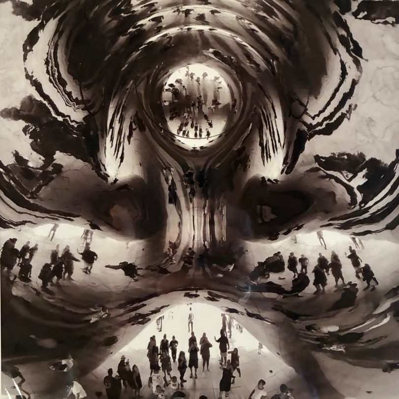 Under The Bean - print