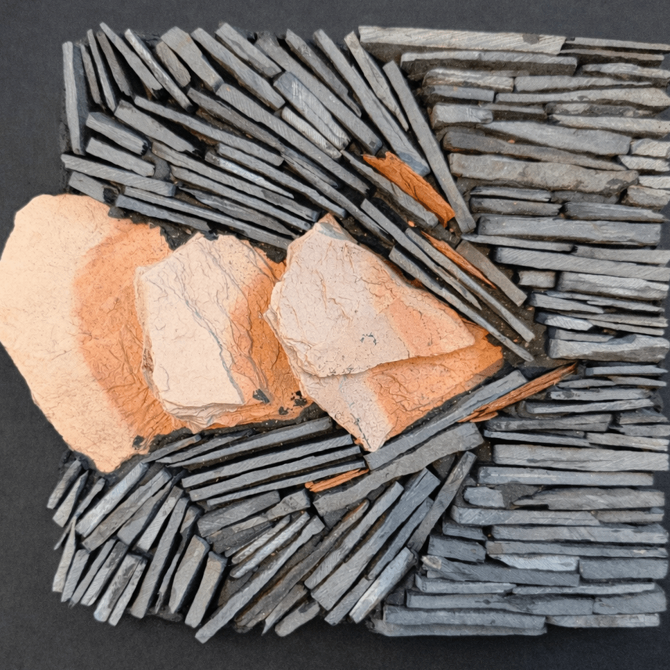 "Cleave 1" Mosaic Wal Art - Joseph Frumpkin