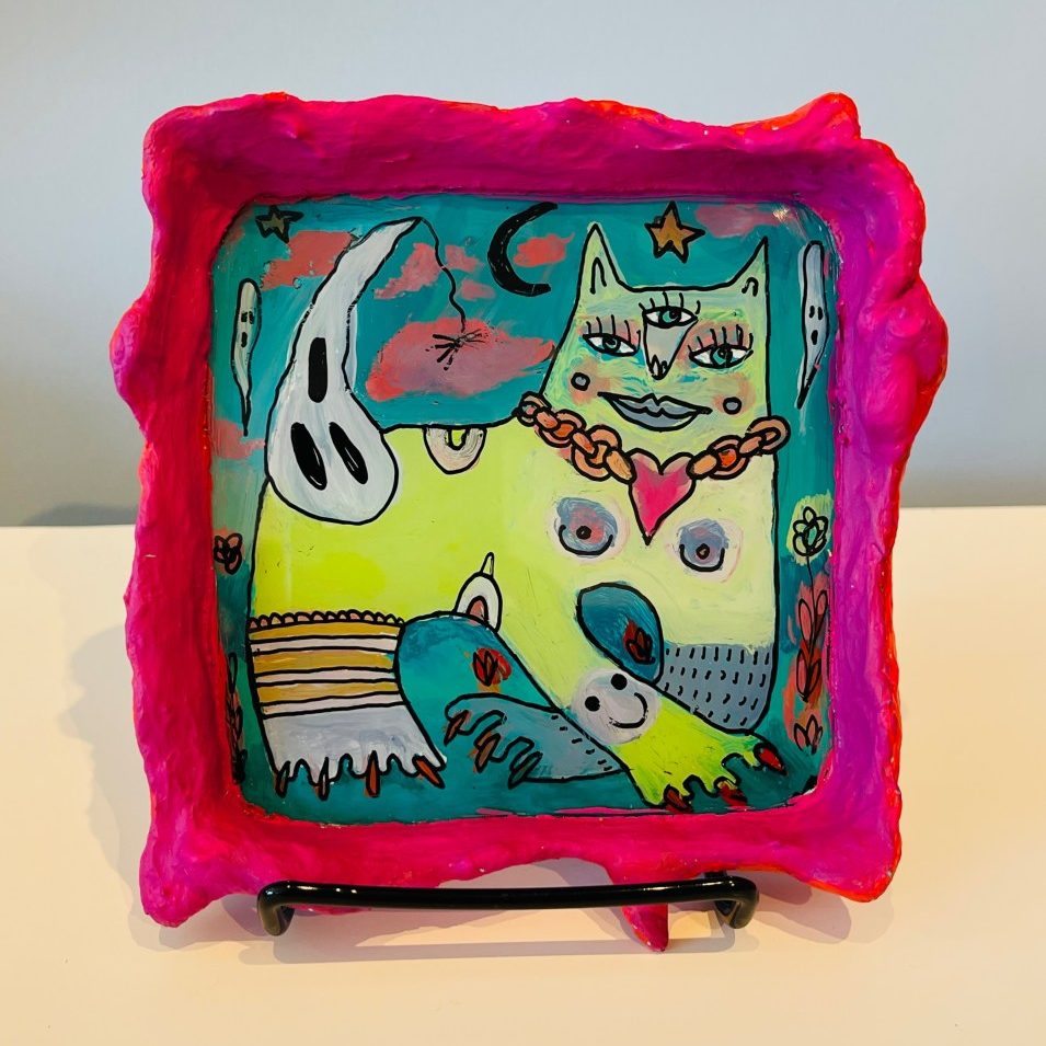 Dirty Nelly - framed painting
