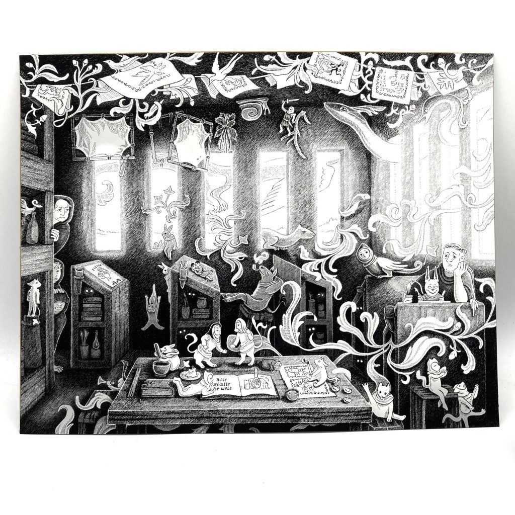 In the Scriptorium - print