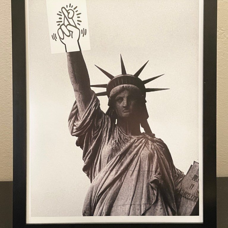 Liberty Luck - framed print