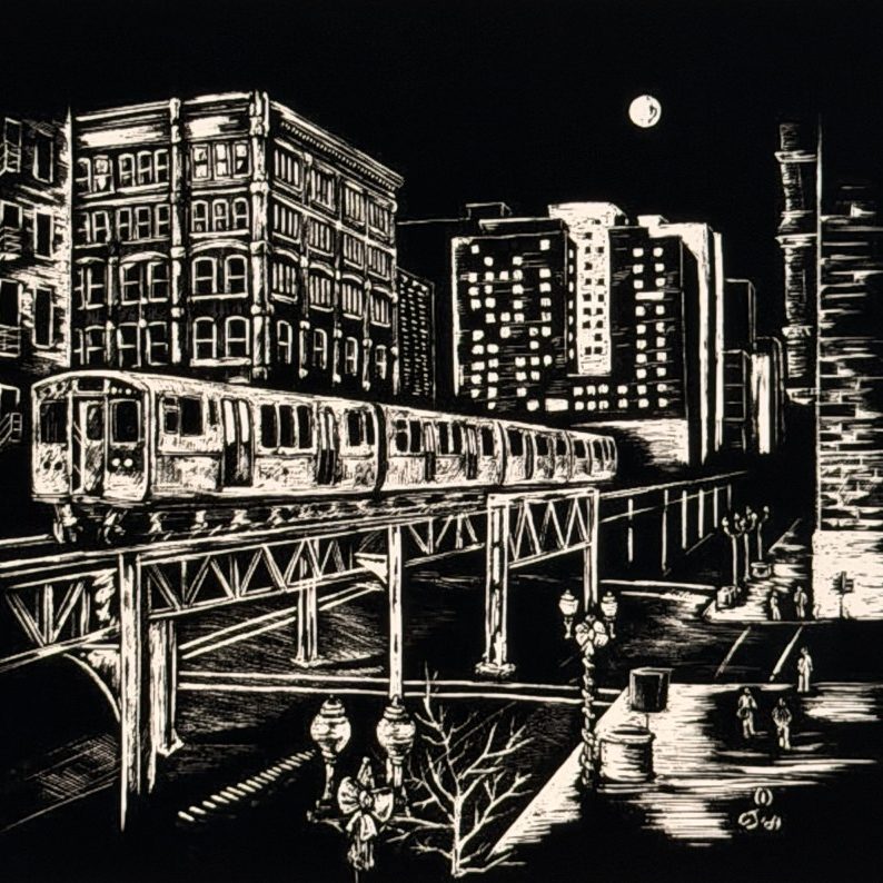 Intro to Scratchboard - Begins 10/2 - Fridays