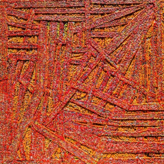Orange Crush - canvas art piece