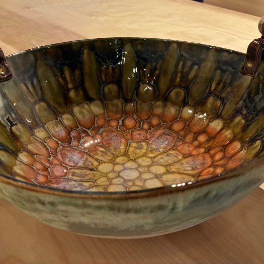 "Large branch handle bowl" - Susan Volk