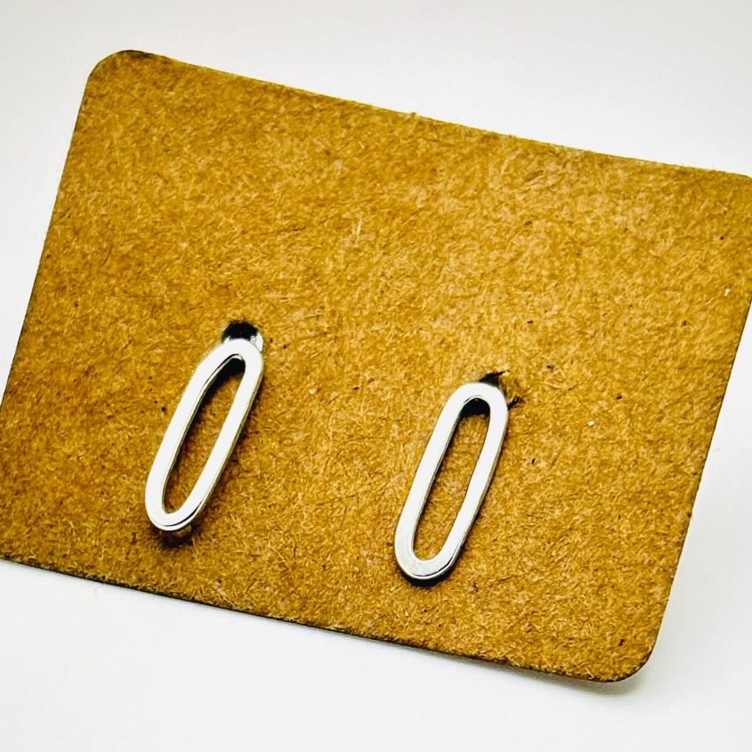 Sterling Silver Capsule Studs - Carrie Haase