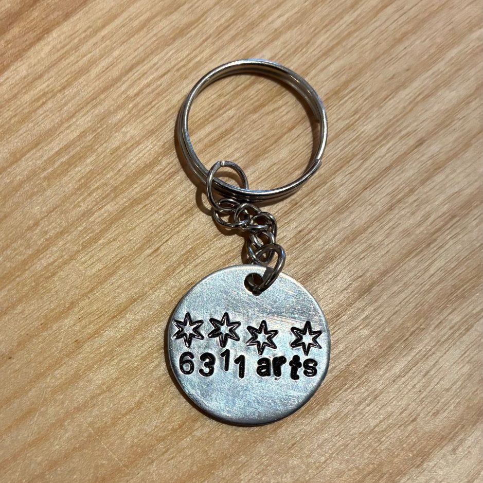 Aluminum keychain