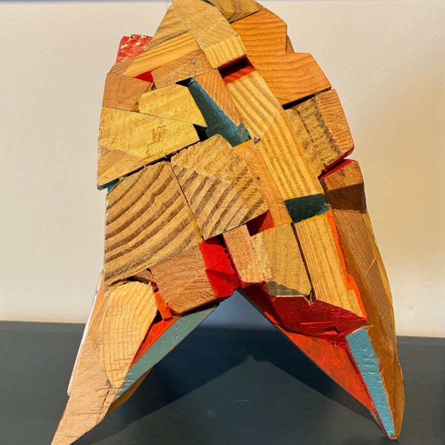 “Tripod” Wood Sculpture - Todd Lewis
