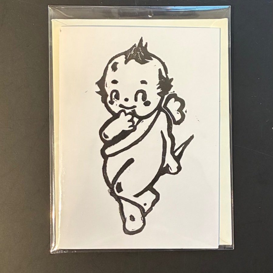 Cupid - greeting card