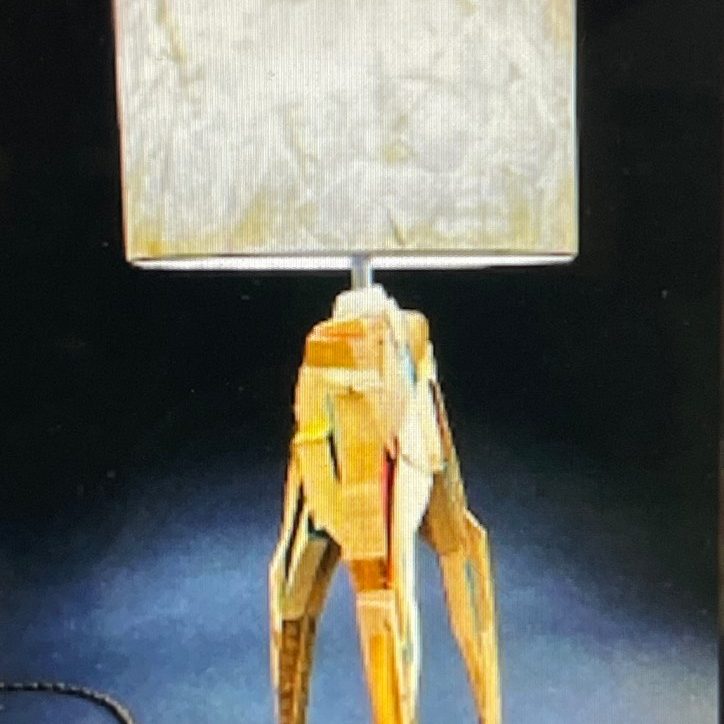 “Tripod” Wood Lamp - Todd Lewis
