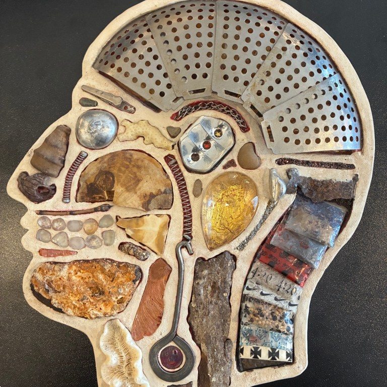 "Large Skullhead 5" - EMXW