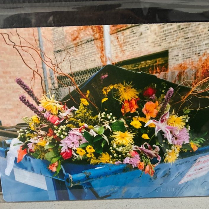 "Magnet" (Floral In Trash) - Justin Matthew