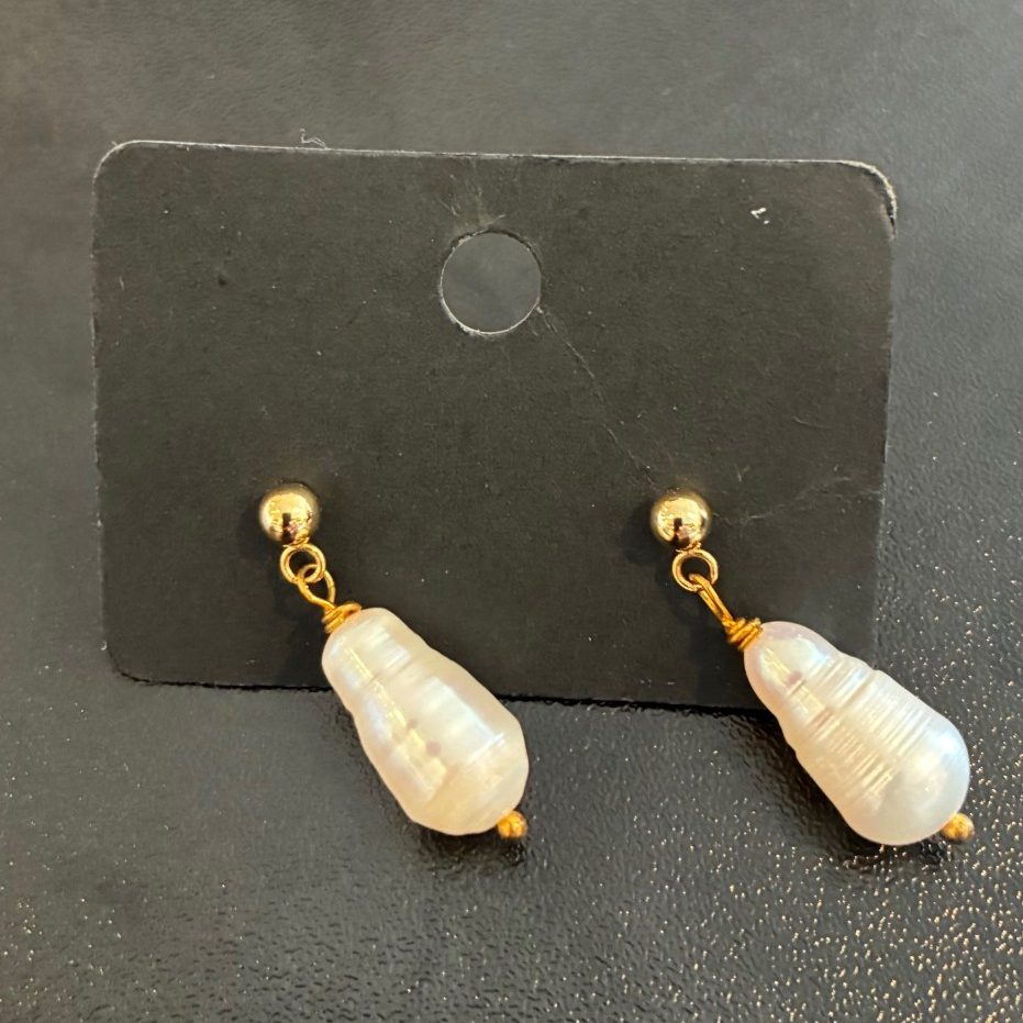 "Pearl Drop" Earrings - Nolan Code