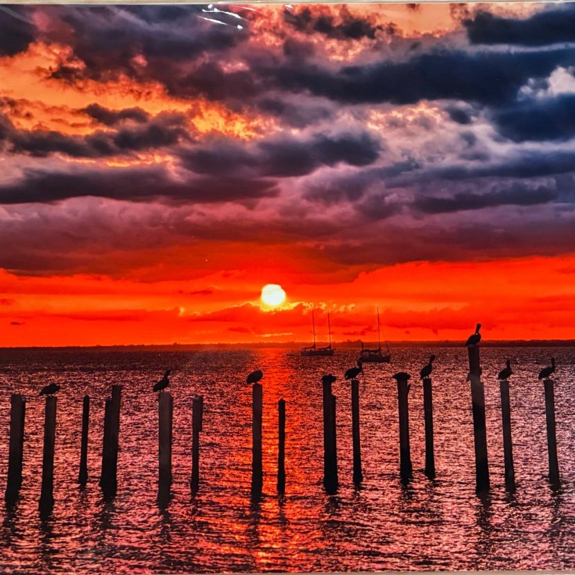 "Gulf Of Mexico Sunset" - Mike Sebahar