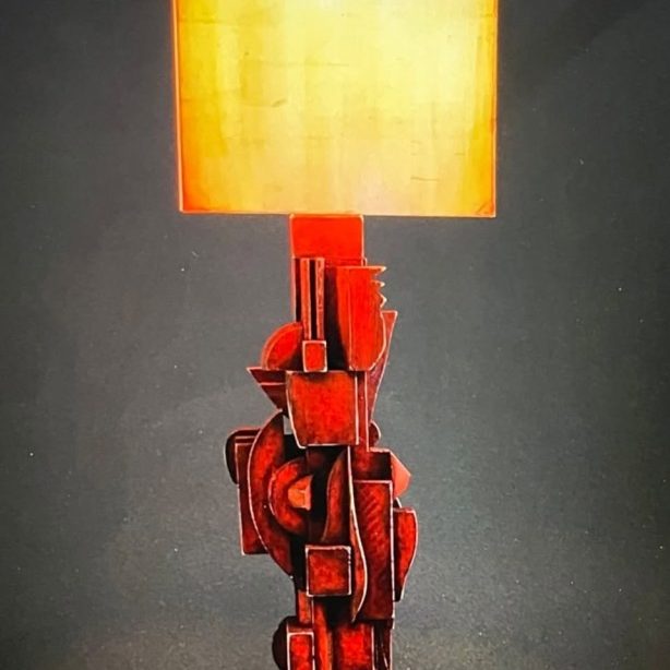 "Tall Red Lamp" - Todd Lewis