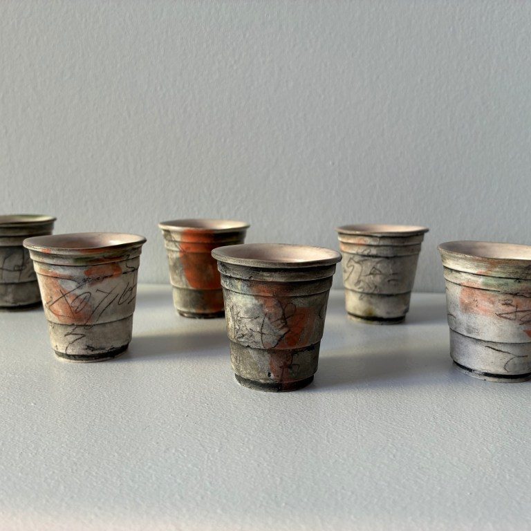 "Ceramic Shot Vessel" - Aaron Becker