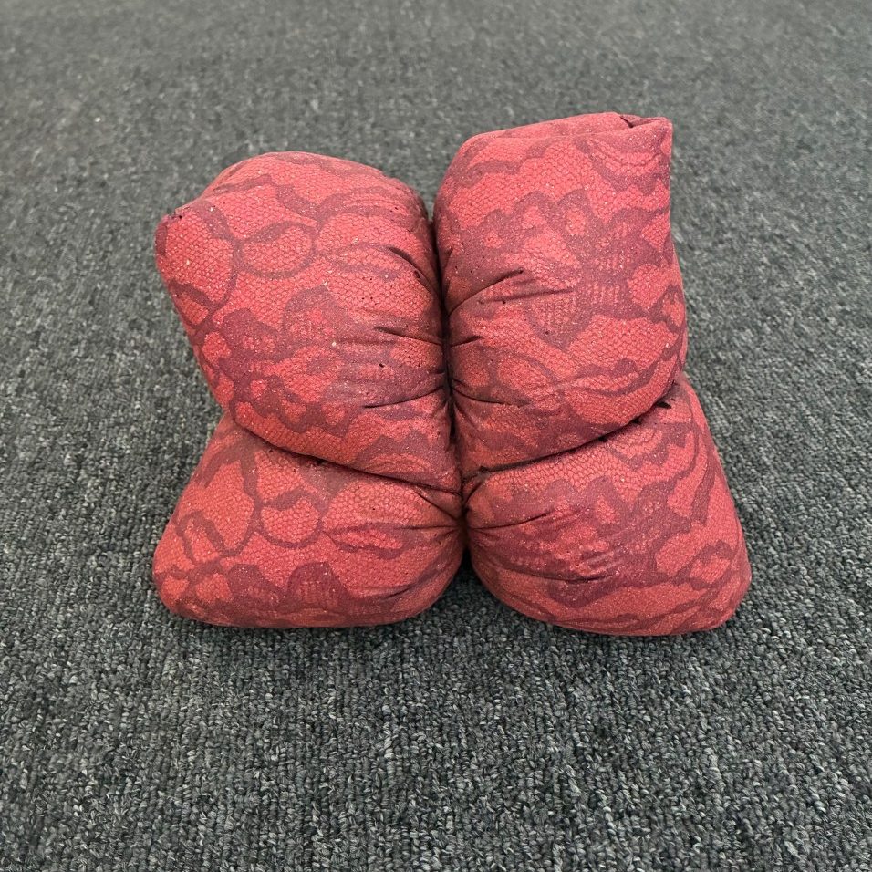 The Side We Hide - concrete molded cushion
